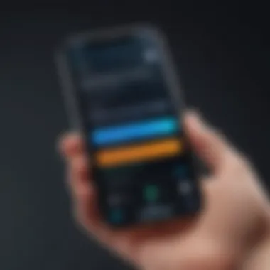 Customizing Notification Settings for Reminders User customizing reminder notifications on an iPhone