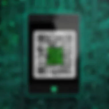 Creative display of Spotify QR Code as a tool for community engagement