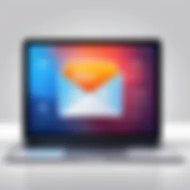 Illustration of email functionalities