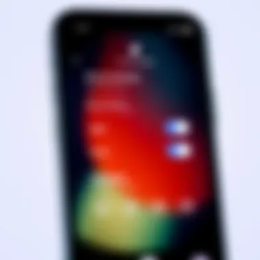 Optimizing iPhone Camera Settings for Clarity iPhone camera settings displayed on the screen