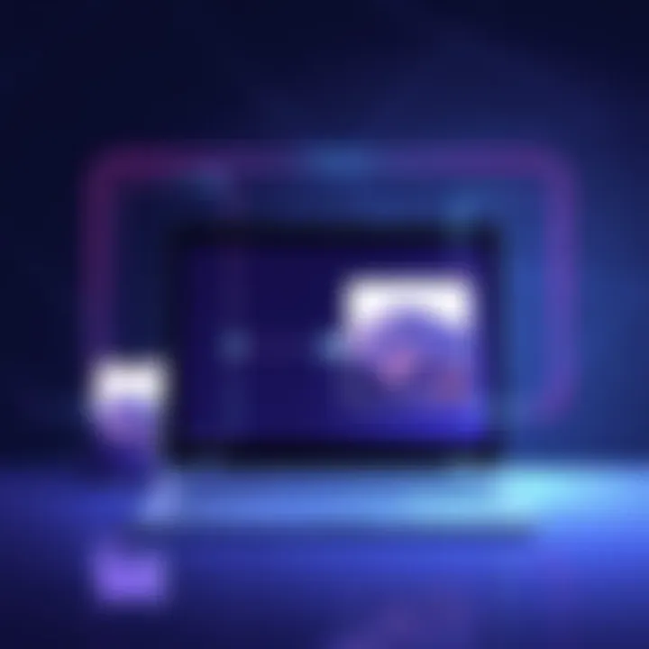 Online Platforms for Background Removal Visual representation of an online platform designed for image background removal