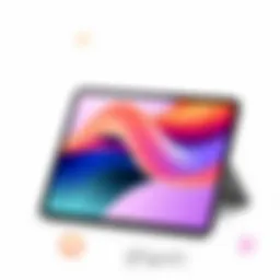 Sleek design of the Apple Large iPad Pro showcasing its modern aesthetic