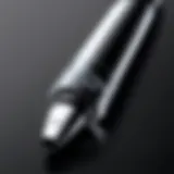 Close-up view of the new Apple Pen tip highlighting its innovative design