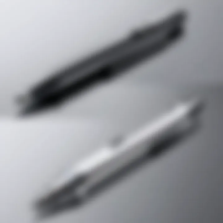 Comparison of the new Apple Pen tip with previous models showcasing advancements