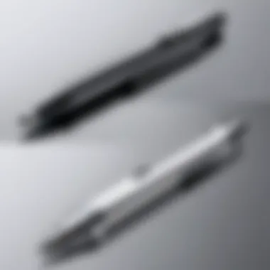 Advancements in Apple Pen Technology Comparison of the new Apple Pen tip with previous models showcasing advancements