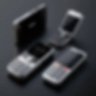 Flip Phones vs Smartphones A comparison of flip phones and smartphones highlighting key features