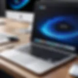 Samsung device connected to MacBook