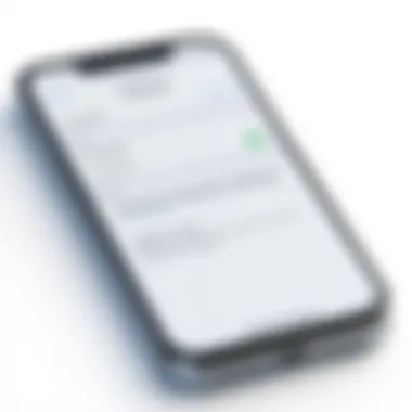Resetting network settings on iPhone