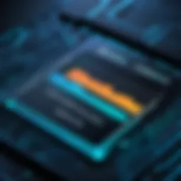 Graph showcasing CPU performance metrics during stress testing