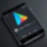 Visual representation of Google Play Games APK interface