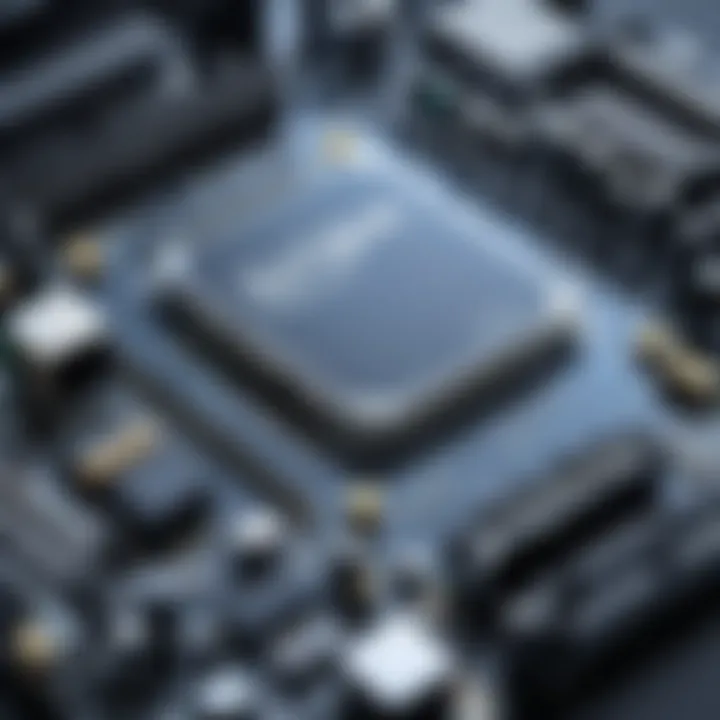 Visual representation of different motherboard sizes and form factors.