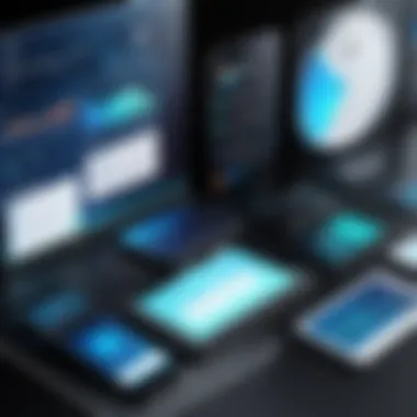 Variety of Daily Task Widgets Illustration showing different types of daily task widgets available in modern applications