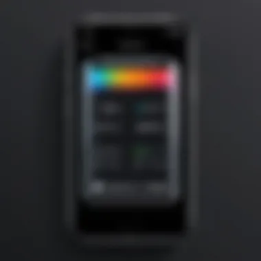 Customization options for the iPhone battery widget interface