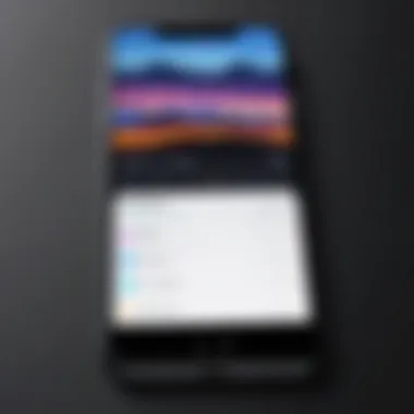 Recording App on iPhone iPhone screen showing recording app interface