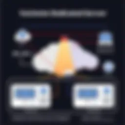 A detailed server architecture diagram showcasing Valheim dedicated server setup